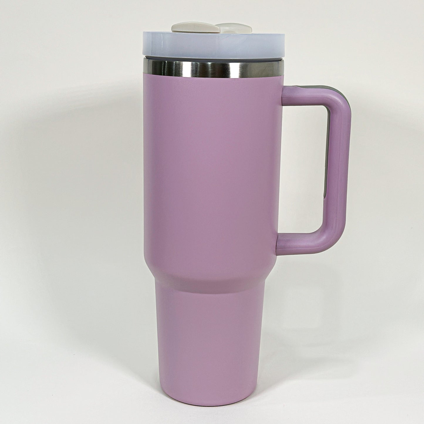 Durable personalized 40 ounce tumbler with straw, engraved in Fog, Rust, Teal, Eucalyptus, Dune, Denim, Navy, Hot Pink, and Black – birthday or Mother’s Day gift.