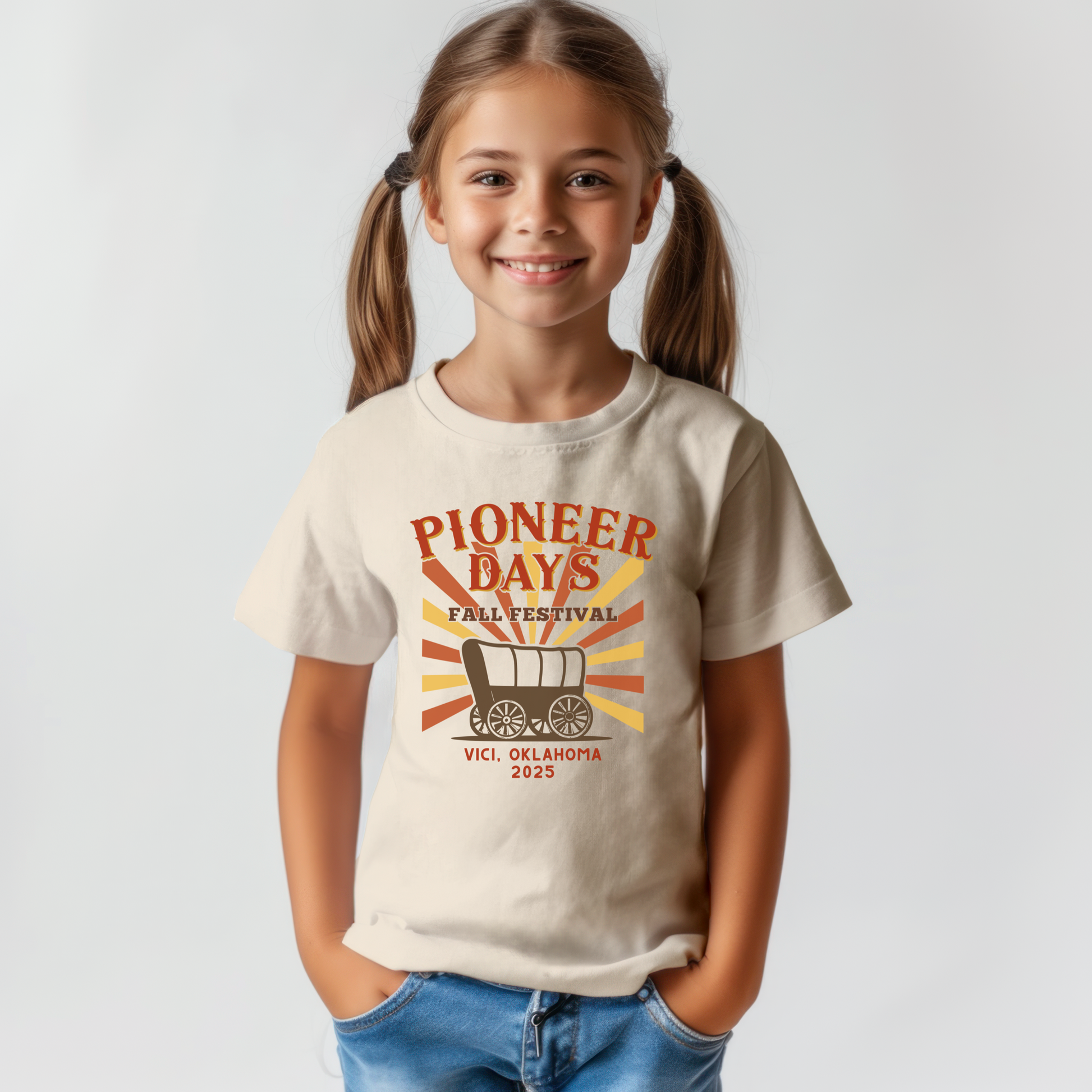 Pioneer Days Fall Festival 2025 T Shirt Vici Oklahoma Vintage Western Graphic Flash Sale